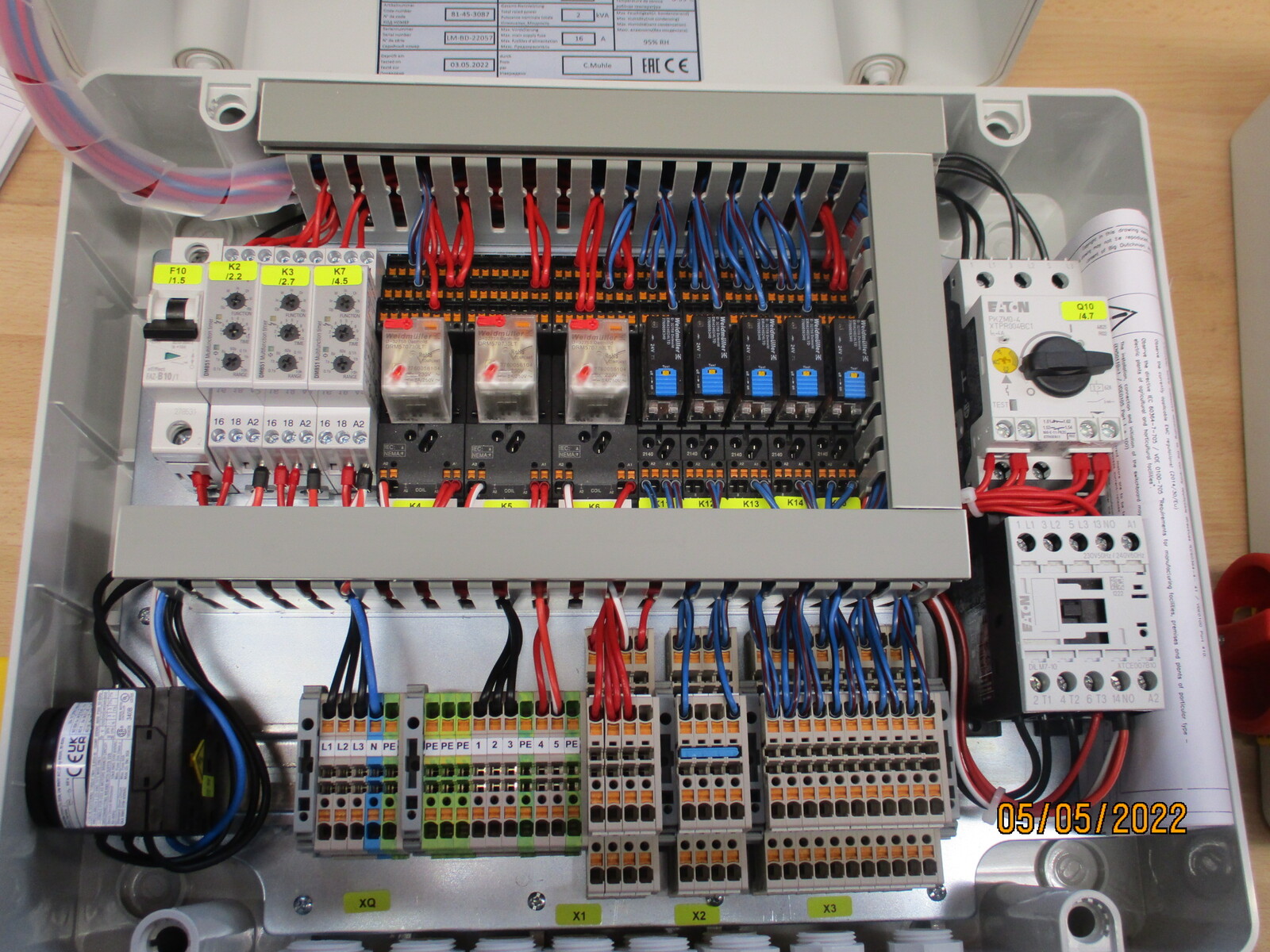 Control box DR850/1500 DryRapid EasyControl undercircuit 4